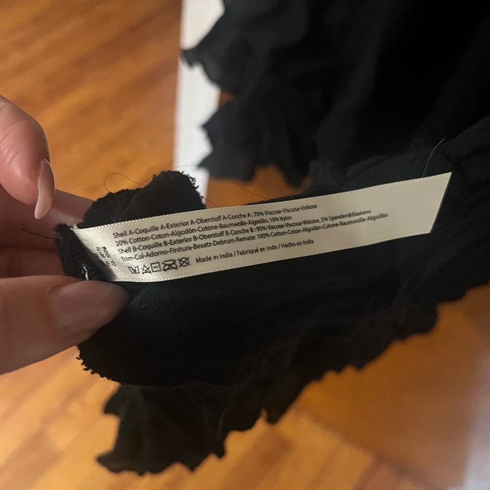 Free People Black Mini Dress - Picture 7 of 7
